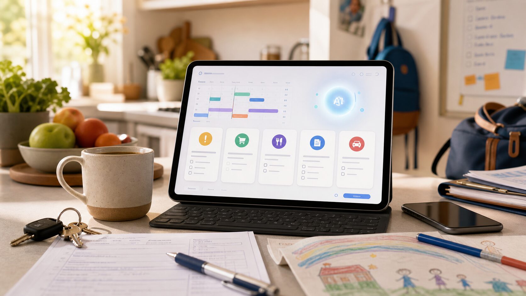 AI planner for parents turning family tasks into next actions