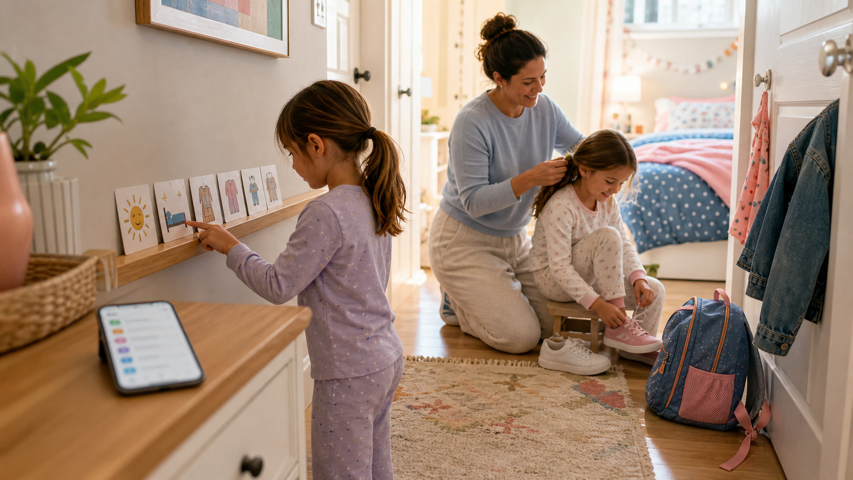 Family Routine App: Make Mornings, Bedtime, and Weekly Resets Easier cover image